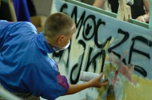 Integracyjny Festyn Rodzinny pt. "Dziecięce Graffiti" IV edycja- Łuczniczka 16 VI 2007 - Autor: Wojciech Łowicki