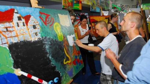 Piąta edycja Dziecięcego Graffiti - Łuczniczka 2008 - HWS Łuczniczka - 2008 Dariusz Bloch